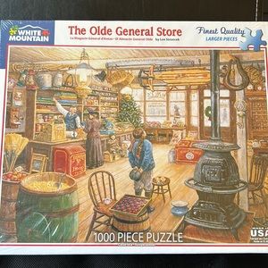 White Mountain   The Olde General Store  1000 piece puzzle    brand new